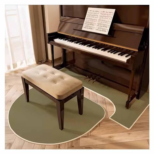 Soundproof Rug For Piano | Upright Piano Carpet Protector | Non-Slip Acoustic Pads | Dampening Floor Mat | Blankets For Soundproofing(Style 10,70x160cm+110x110cm)