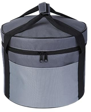 Sac de rangement pour ustensiles de cuisine d'extérieur, pochette cylindrique pour couverts de pique-nique, organisateur d'ustensiles de cuisine, sac de rangement de camping, sac de transport