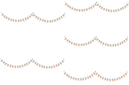 OKUMEYR 10 Bandiere Di Preghiera Buddiste Con Decorazioni Da 5 Pezzi Striscioni Per Preghiere Del Tempio