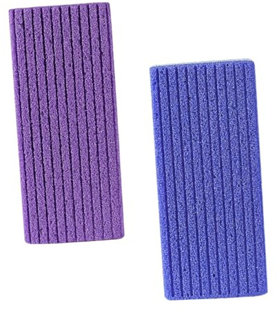 Raspador de Pies para Pedicura Pu 2 Piezas, Quitador de Durezas | Lima Manual, Diseño Lavable y Fácil de Limpiar, para Retirar Piel Muerta y Callos