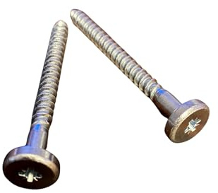 20 x Schraube 5,5 x 60 KREUZ für Wandschiene Hängeschrank Oberschrank Aufhängung Küche extra stabil! ProfiqualitätF