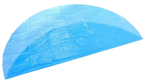 ibasenice Bâche Solaire à Bulles pour Piscine Ronde Film Isolation Thermique Ldpe Durable et Imperméable Protection Écologique pour Autoportantes et Extérieures
