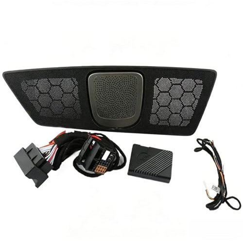 Compatible avec Volkswagen Magotan B8 CC, Haut-Parleur Central réglable avec éclairage ambiant for Un Son Haute fidélité(for CC 2016-2025)
