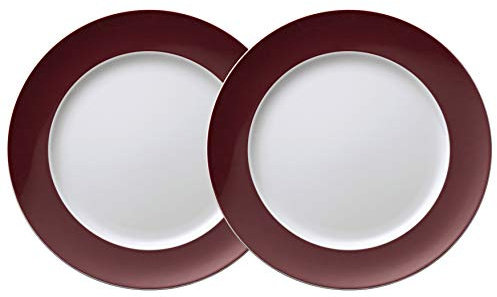 Thomas 27 cm Sunny Day Fuchsia Vibrant Round Dinnerplate 2 Teller