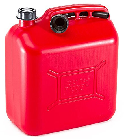 Tanica Bidone Benzina 20 Litri per Trasporto Carburante Gasolio Olio Omologata