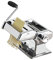 Premier Housewares Pasta Making Machine Manual Handle Roller Chrome,Cutter Steel Pasta Making Kit H15x W21 x D20,Silver