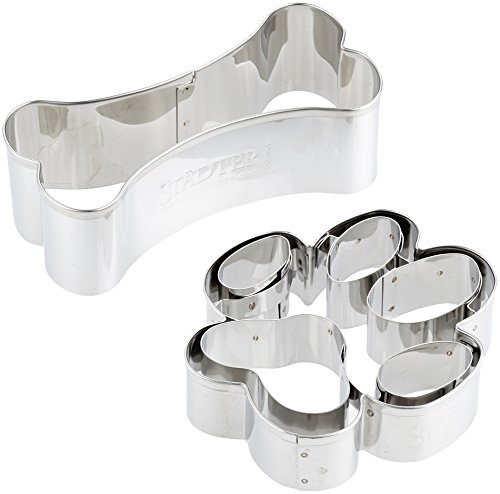 Staedter Ausstechformen Set Edelstahl (1 - Pack), Silber