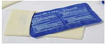 Identités, Compresse Hot Cold, Soulage les Douleurs à Froid, Décontraction Musculaire à Chaud, Gel Non Toxique, Housse Douce et Lavable, Durable, En PVC Ultra-Résistant, 40 x 30 cm