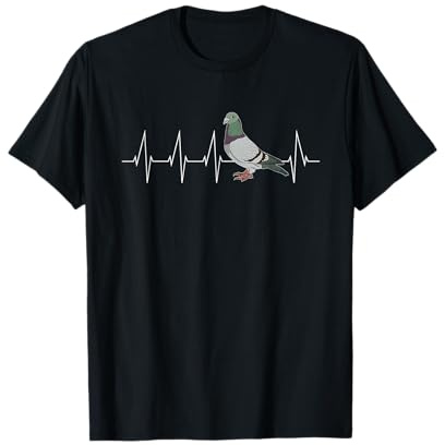 Brieftaube Herzschlag Tauben | Taubenzüchter T-Shirt