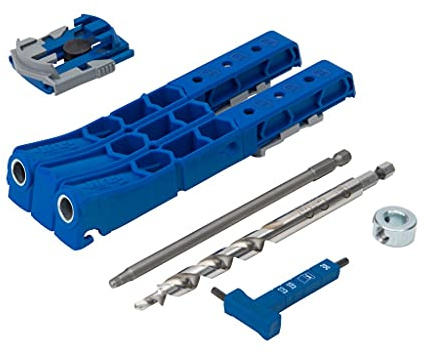 KREG KPHJ320 Gabarit de Perçage pour Vis Biaises, Guide de Perçage Incliné, Outil de Menuiserie DIY et Professionnel