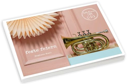 feste feiern – Postkartenbuch: Zum Danke sagen, als Gastgeschenk oder einfach so (Mit Herz und Hand gemacht)