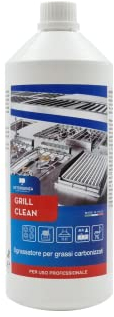 DETERGENZA PROFESSIONALE SGRASSATORE per Grassi CARBONIZZATI Grill Clean CONCENTRATO - Pz. 1 da 1 L HD