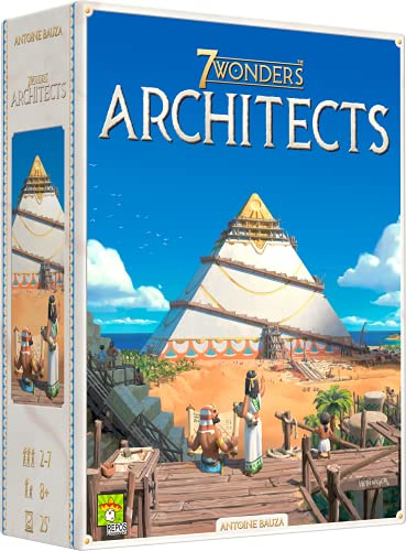 7 Wonders Architects - Brädspel | Civilisation och Strategi | 2-7 Spelare | Ålder 8+
