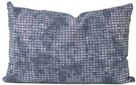 Bio-Eukalyptus Duftkissen Kräuterkissen 30x20cm used-look grau-blau + Bio-Inlett - 100% naturrein. Bio-Eukalyptus +Bio-Dinkelspelz