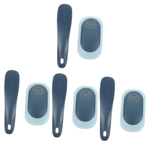 PRETYZOOM 4 Sätze Reinigungswerkzeuge Schrubben Reinigungsbürste Tragbare Schuhbürsten Schuhwaschbürste Peeling Zum Reinigen Scheuerbürste Für Schuhe Schuhputzset Haushalt Pbt Weicher Pinsel