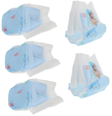 VICASKY 5pezzi Mutandine Da Bagno Usa e Getta Per Ragazza Pannolini Da Bagno Monouso Pannolini Da Nuoto Per Ragazza