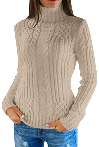 SDERG Chenille Jumpers for Women UK Womens Sweatshirts Purple Jumper Thin Knit Jumper Women Ladies Evening Jumpers Women Jumper Funnel Neck Knitted Jumper Thick Jumpers for Women UK