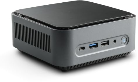 Mini PC Narrow Box Core i3 - Intel N305, 16 GB RAM, 500 GB SSD, Windows 11 | 8x 3800 MHz, M.2 NVMe, DDR4, Intel UHD Grafik, HDMI 2, USB 3.2, BT 5.2, Win11 Home, Dual WLAN, günstiger Office Computer