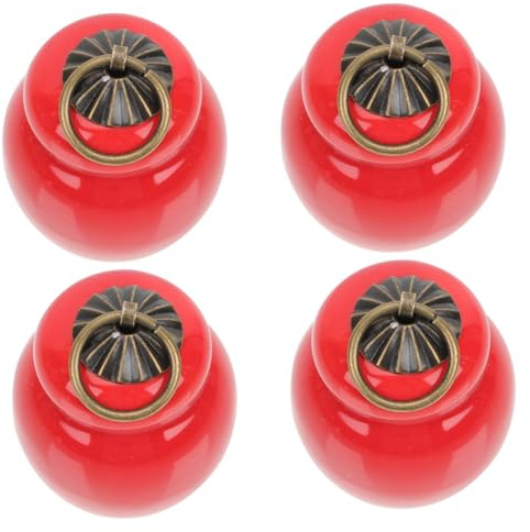 UTHCLO 4piezas Latas Vintage De Cerámica Recipientes Para Té Suelto y Bálsamo Para Hogar y Decoración