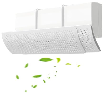 Kustimantu Déflecteur d'air pour valves de plafond | Déflecteur d'air de climatisation | Accessoires et pièces de rechange pour bureau, maison, extérieur, voiture, chambre à coucher, appartement