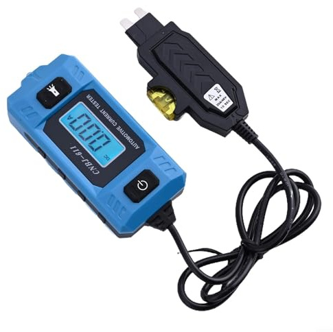 Yuanpgky Fusible automobile pour détection de défauts électriques de voiture | Multimètre testeur de courant 12 V avec affichage numérique | Outil de réparation automobile haute précision 0,01 A ~