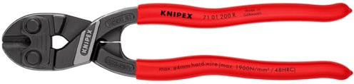 Knipex 71 01 200 R SBA High Leverage CoBolt Cutters, Fencing Cutter