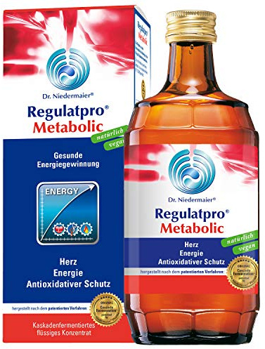 Dr. Niedermaier Regulatpro® Metabolic I für mehr Energie und Leistungssteigerung im Sport** I Anti-Oxidativer Schutz I enthält Magnesium, Mangan, Vitamin B (350ml)