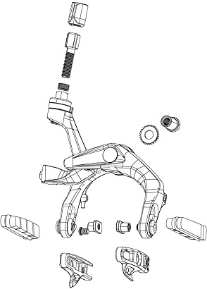 SRAM GUIA PASACABLES AVID Shorty Ultimate