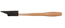 Le Creuset Mini Kochlöffel Klassik, Silikon, 17.5 cm, Schwarz glänzend, 93000812140300