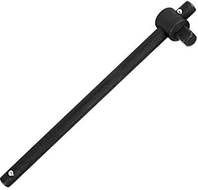 Walfront Sliding Wrench Breaker Bar T-Handle Socket Wrench Heavy Duty Steel with Ergonomic Design (3/4, 1777g/62.7oz)