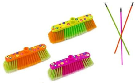 House Collection Scopa Fantasy Deco C/Manico 93,2MM120, Fantasia, Regular