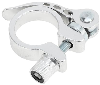 Motoforti Universal Bike Bicycle Seat Post Clamp Seatpost Collar Quick Release Aluminum Alloy
