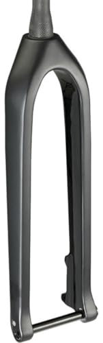 BSFHQS Mountain Bikes Rigid Fork 27.5 29 Downhill Fork Carbon Fiber Disc Brake Bikes Front Forks 1-1/2'' Tapered Thru Axle 15 * 110mm Boost(27.5in)