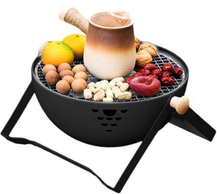 Barbecue au charbon de bois - Réchaud à charbon de bois pour la maison | Réchaud à barbecue pliable, four à barbecue de camping, réchaud à charbon de bois pour la maison, cuisine