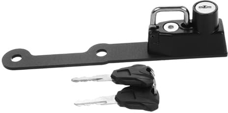 Ciieeo Candado Antirrobo Diseño para Casco De Motocicleta Materiales Duraderos