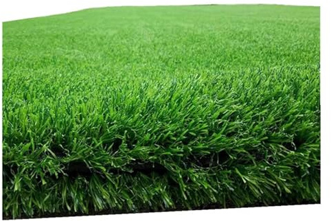 MYJIO Erba Sintetica Prato Sintetico Drenante Prato Giardino per Balcone, Patio, Campo da Calcio, Matrimonio (1x1m/3.28x3.28ft)