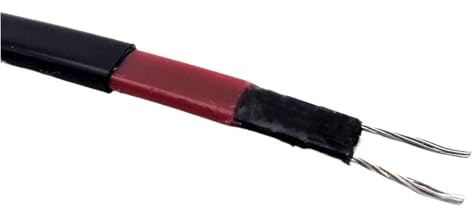 1 Meter selbstregulierender Heizdraht, Niederspannungs-Heizkabel for Frostschutz 12 V 24 V 36 V 48 V d c(12)