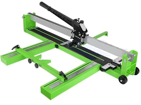 Tagliapiastrelle Manuale Con Posizionamento A Infrarossi Tagliapavimenti Coltello A Spinta Utensile Manuale Professionale For Tagliare Ceramica Porcellanata Per pareti e pavimenti(800mm)