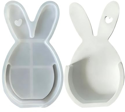 Stampo pasquale, riutilizzabile, facile rilascio, forniture artigianali primaverili, per uova di Pasqua in resina epossidica, per intonaco epossidico, vacanze, e mestieri primaverili