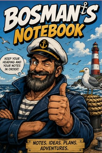 Bosun's Netbook: 120 Lined Pages for Notes, Ideas and Adventures