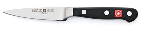 Wüsthof Classic Gemüsemesser, Edelstahl, schwarz, 9 x 1.3 x 1.3 cm
