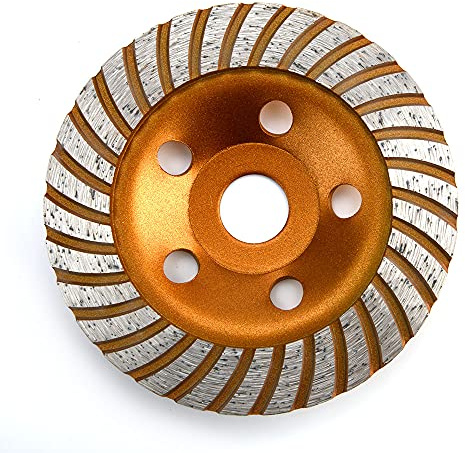 Diamant meule Assiette Disques abrasifs Ø 180 mm 22,23 mm trous à dents 7 mm Turbo