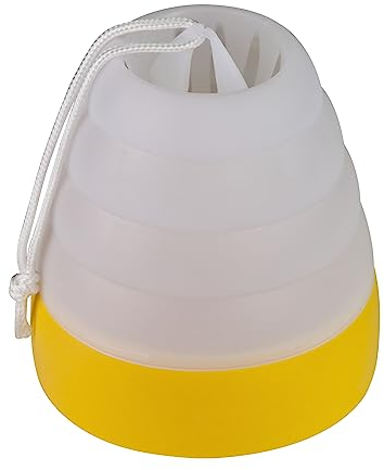 Windhager, Catcher per vespe, Trappola per insetti, da appendere al balcone Giardino Terrazza, 03112, giallo, max. 400ml