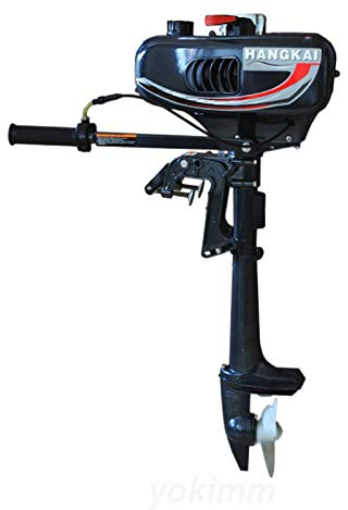 SHIOUCY utombordsmotor, 3,5 hk 2-takts båtmotor utombordsmotor bensinmotorer DE
