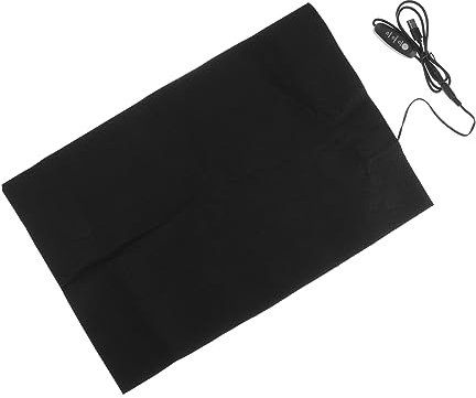 Kisangel USB Heizkissen mit 3 Temperaturstufen Wiederverwendbares Wärmepad aus PU mit Niedrigem Stromverbrauch 9W Komfortabel für Haustiere im Terrarium