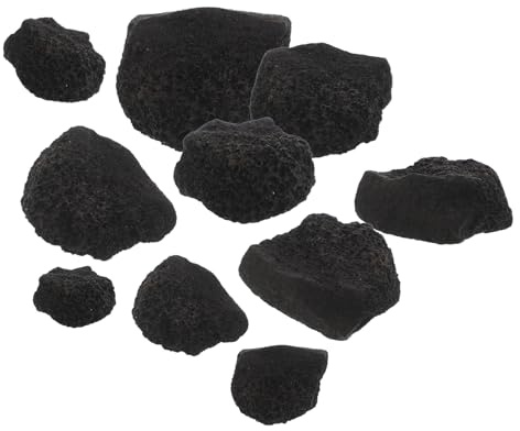 Anneome Natürliche Vulkanische Dampfgesteine Sauna Heizsteine Volcanic Stones für Massage Saunaofen Indoor Spa Wellness Steine für Trocken Dampfbad