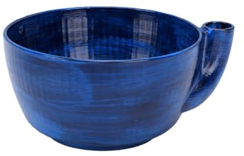 CCYLEZ 3D-tryckt PLA-tvättskål för Bär Vattendriven Virvlande Bärsköljare med Dräneringshål, Mjukt Virvlande Flöde Förhindrar Blåmärken Av Frukt, Multifunktionstvätt för Frukt och Grönsaker (Blå)