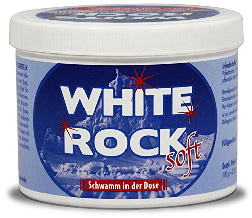 White Rock Weisser Stein Polierstein Reiniger 400 Gramm Reinigungspaste
