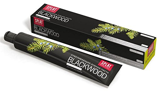 Splat Blackwood Whitening Zahnpasta 6 X 75 ml