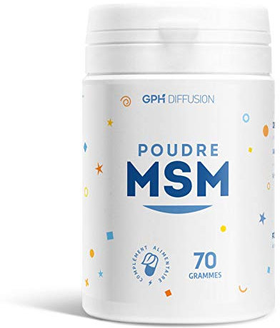 MSM en poudre - 70 g - GPH Diffusion
